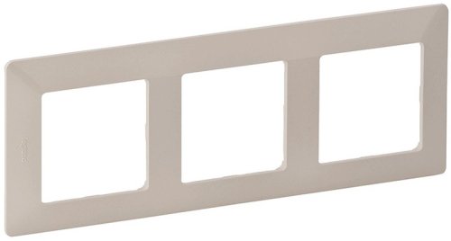 Рамка универсальная Legrand Valena Life 3-м. слоновая кость  картинка